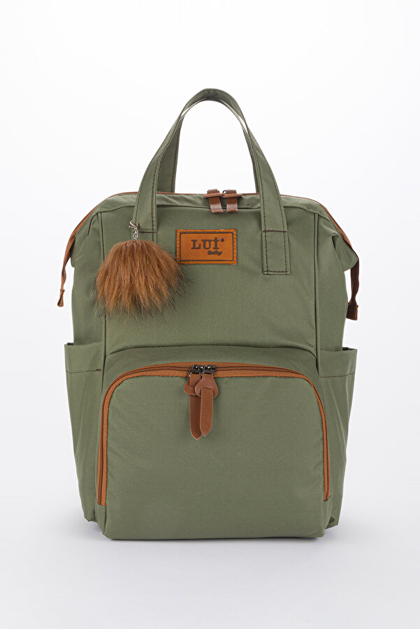 Lui Baby Anne Bebek Bakım Sırt Çantası Termal Biberonluk Ve Bebek Arabası Askı Aparatı Hediye