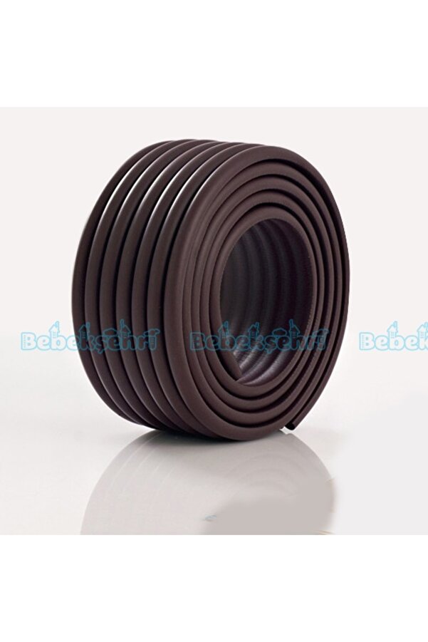 Evokids Çok Amaçlı Kauçuk Kenar Koruyucu (Kahve)