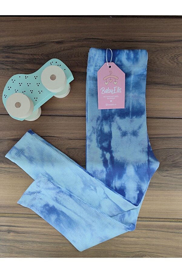 Babyelisco Fitilli Çocuk Tayt Batik Desenli Kaşkorse