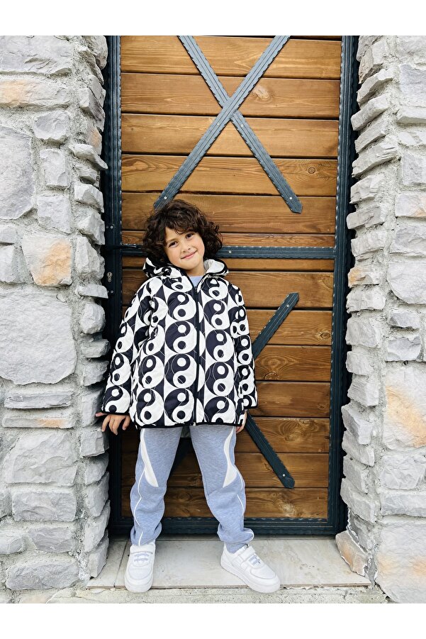 DİVİSTA Unisex Çocuk Kapitone Mont