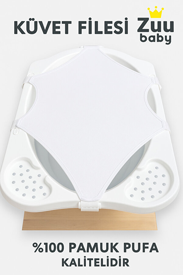 Zuu Baby Katlanır Küvet Filesi %100 PAMUK