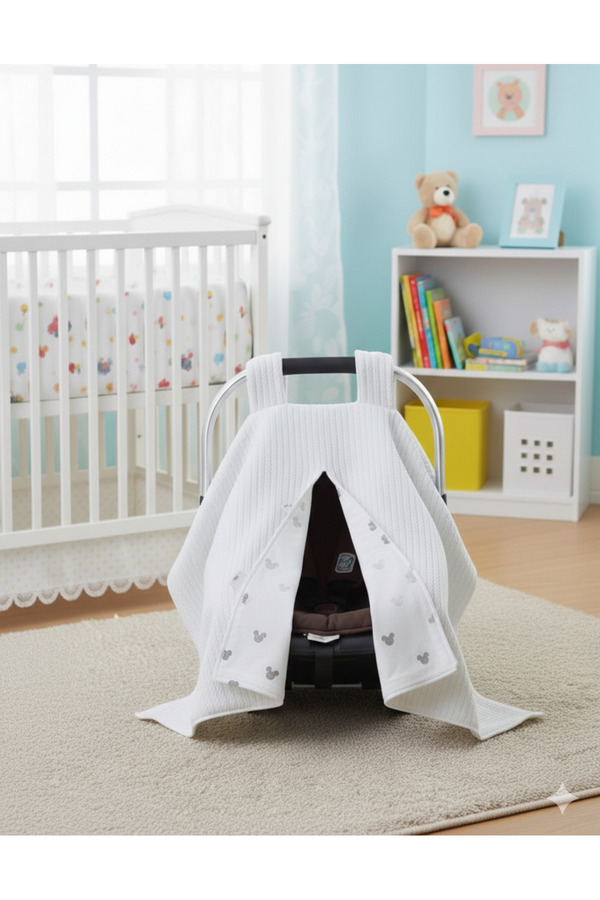 Wenaris Çift taraflı  Puset Örtüsü 1 parça