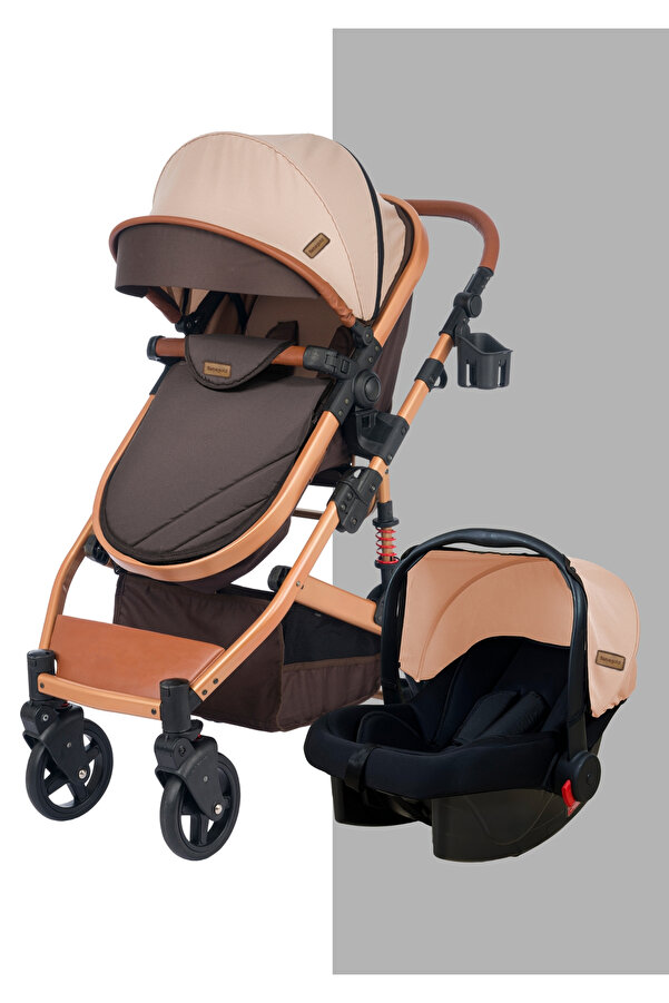 BEBEGOLD Truva Travel Sistem Bebek Arabası