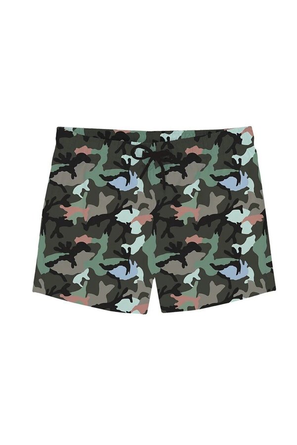 SLIPSTOP Ranger Junior Short Khaki Children's Swimsuit