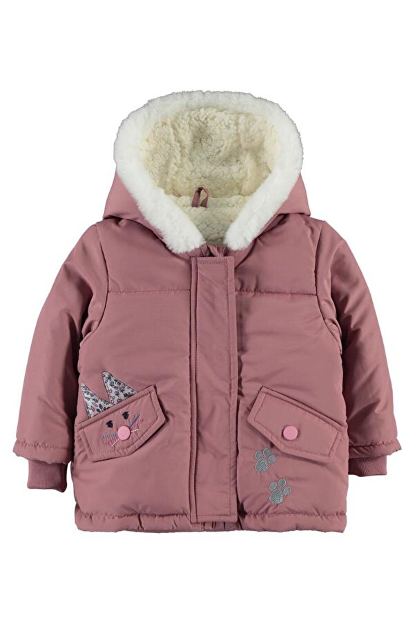 Civil Baby Tavşan Kulak Nakışlı 6-18 Ay Mont - Pudra