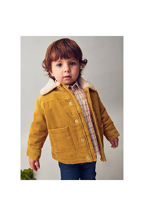 Mayoral Erkek Çocuk Hardal Fitilli Ceket