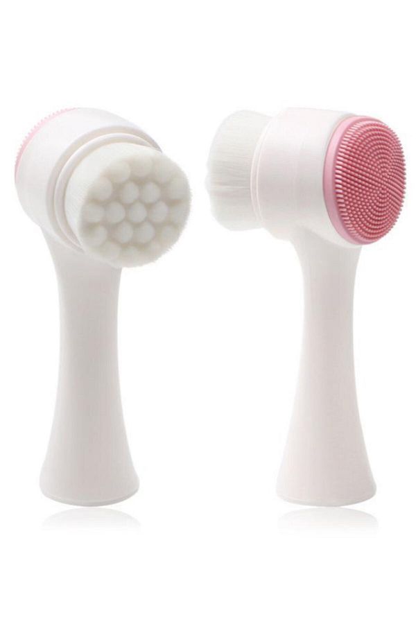 Buffer-Double Sided Skin Cleansing Brush and Silicone Blackhead Removal Apparatus 1