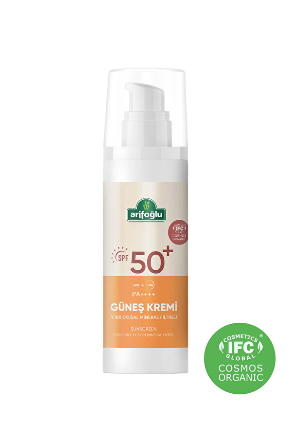 Arifoğlu Organik Güneş Kremi Spf 50 100 ml