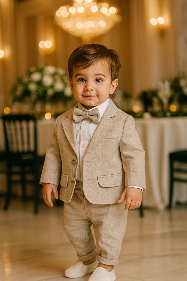 Pollito Erkek Bebek Ceketli 4 ' lü Takım