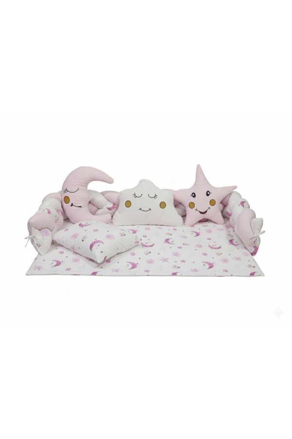 BANANA BABY YILDIZ BULUT AY OYUNCAKLI ÖRGÜLÜ UYKUSETİ