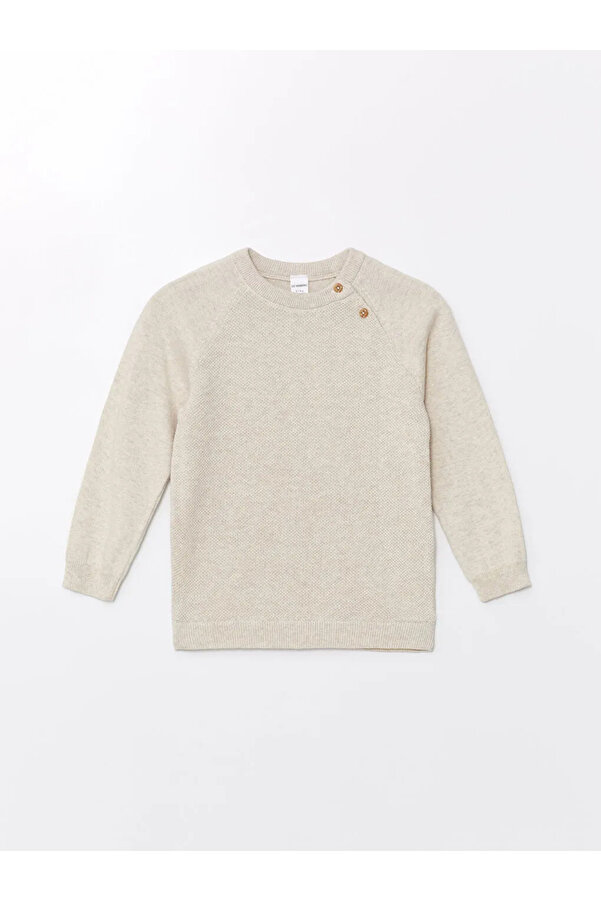 LC Waikiki Bisiklet Yaka Uzun Kollu Erkek Bebek Triko Kazak