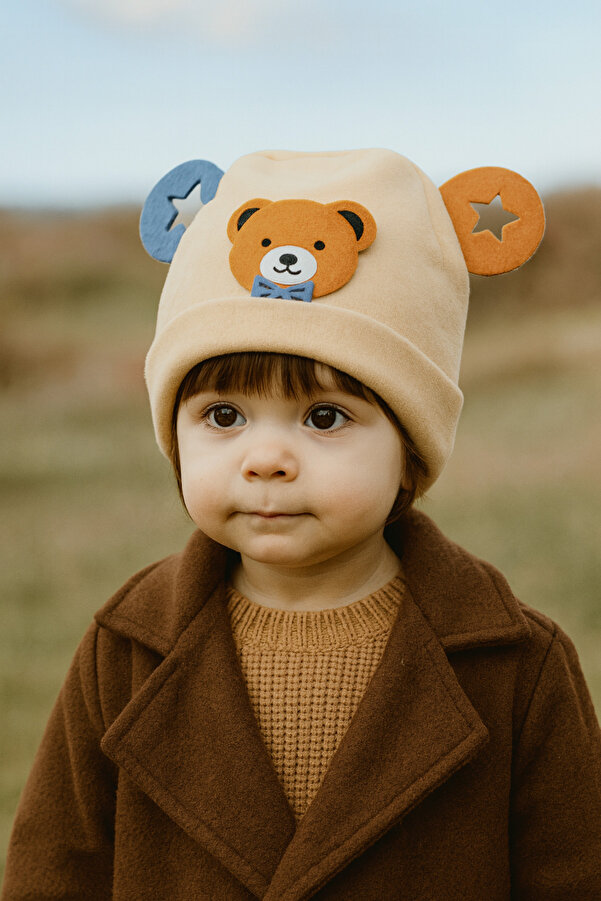 ruhaay Bebek Sevimli Ayı Temalı Pamuklu 0-12 Ay Bere