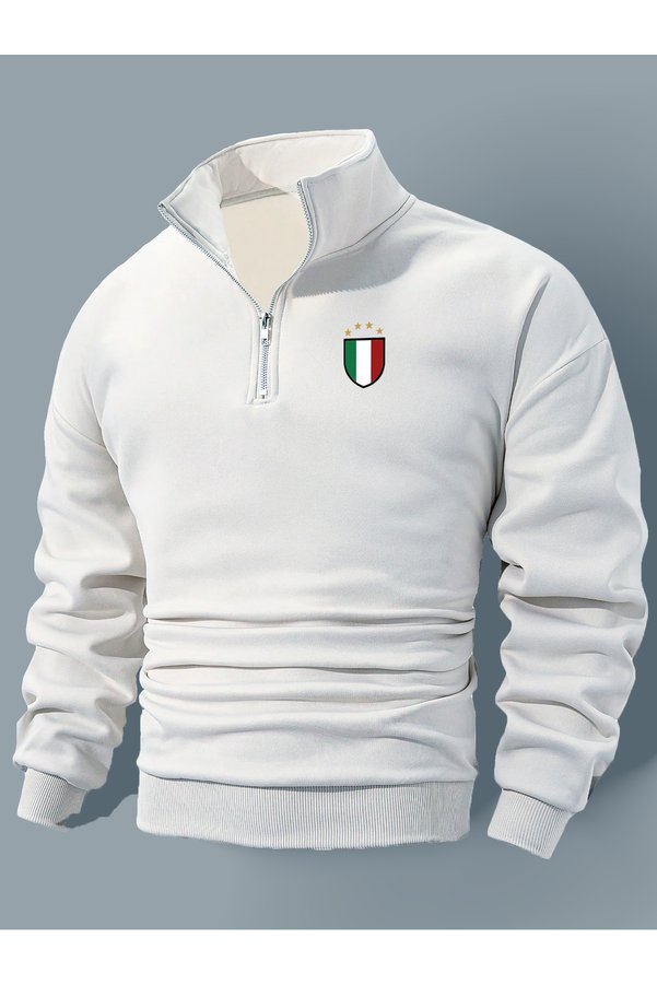 viperkombin Men's Italia Half-Zip Sweatshirt Regular