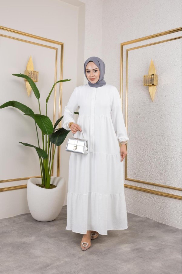 RAZENCİ Aerobin Fabric Model Mevlana Dress