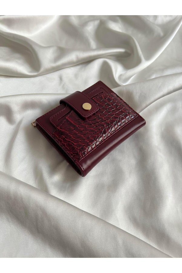 Mia Collection Wallet Model Wallet 1 Claret Red