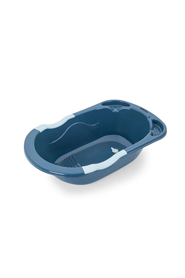 Babyjem Giderli Mat Bebek Banyo Küveti - İndigo Mavi