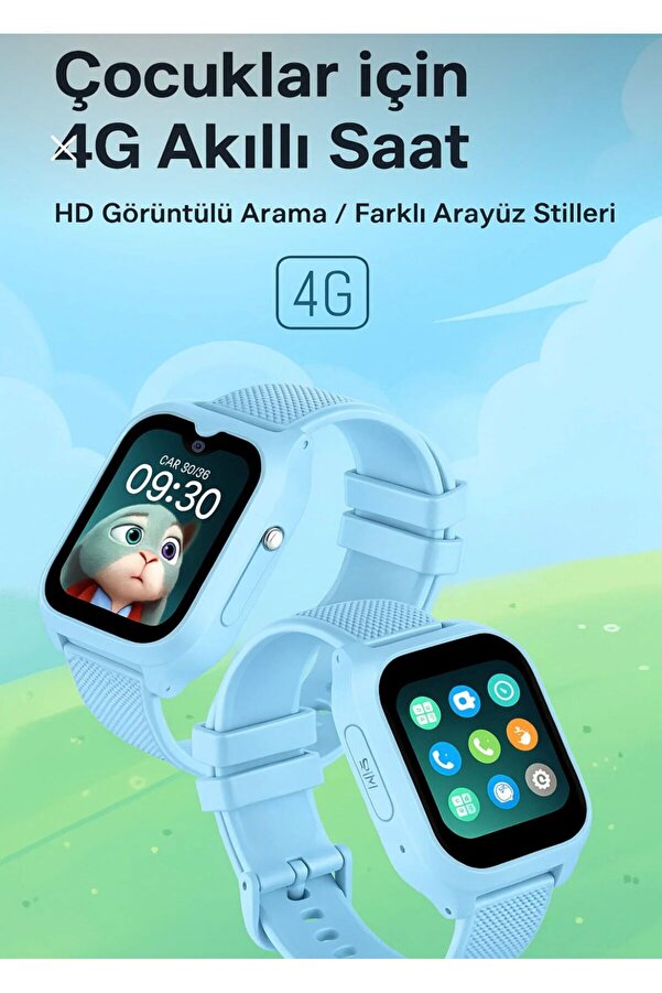 LİFİİ SİM KARTLI GPS`Lİ KAMERALI GÖRÜNTÜLÜ GÖRÜŞMELİ ÇOCUK GÜVENLİĞİ İÇİN AKILLI SAAT
