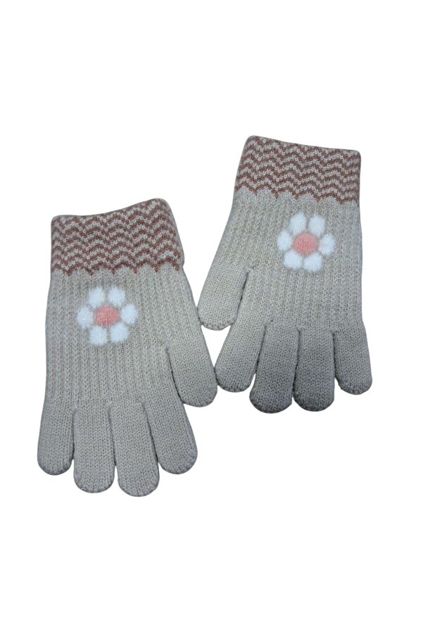Benittokids Kitti 4-8 Yaş Kız Çocuk Yumuşak Sevimli Eldiven