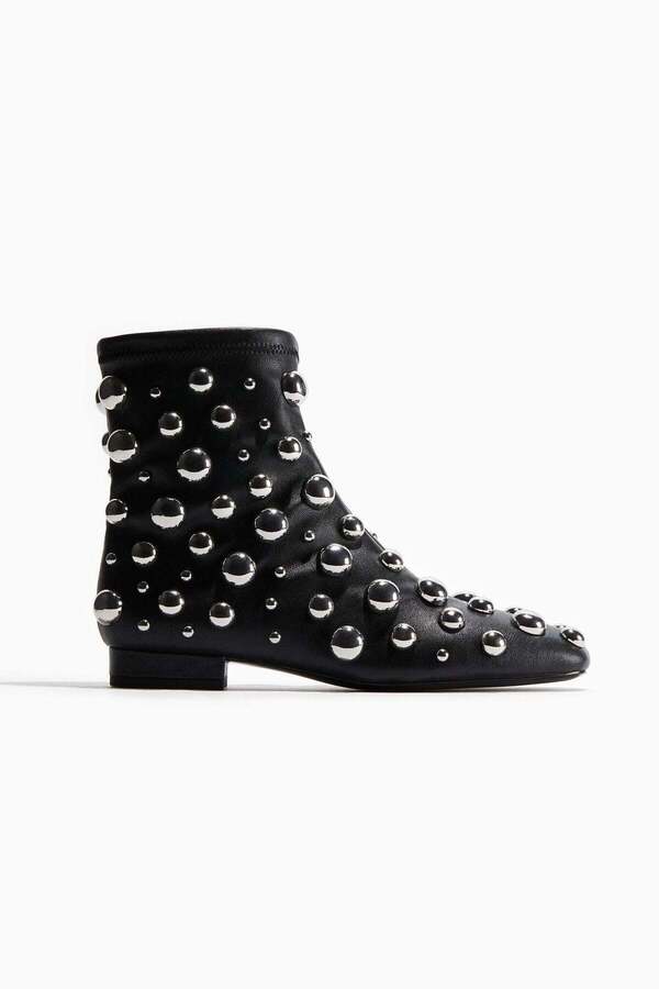 H&M Embellished ankle boots
