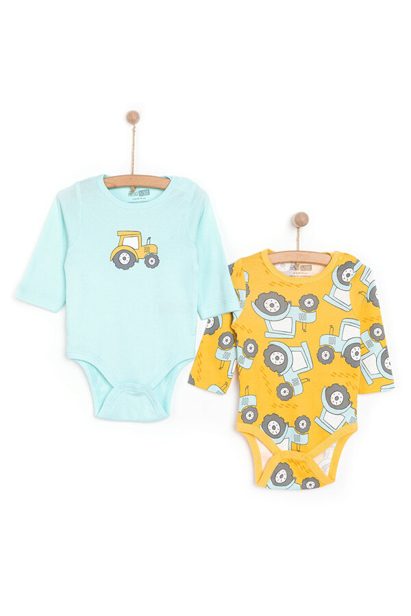 ebebek Hello Baby HelloBaby Erkek 2li Uzun Kol Body Erkek Bebek