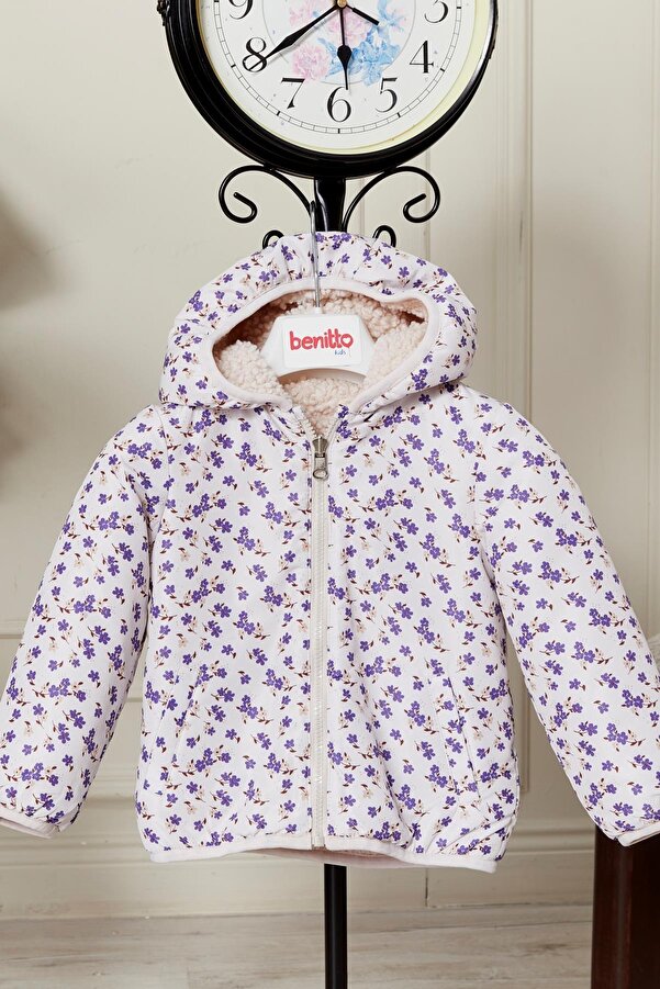 Benittokids Çift Taraflı Kız Bebek Çocuk Mont 51344