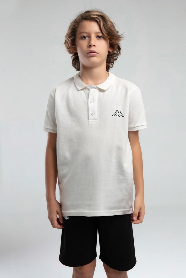 Kappa Men's Polo T-Shirt White
