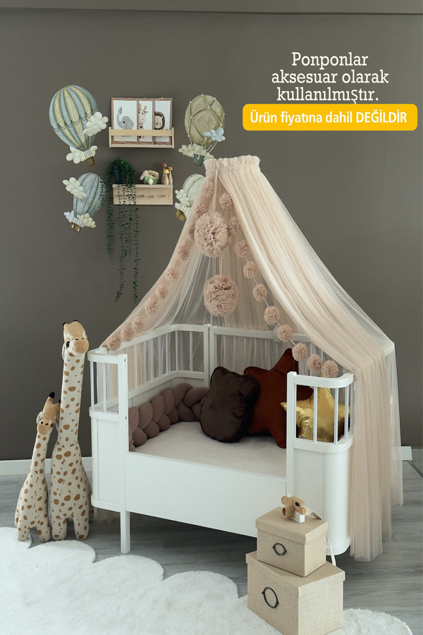 Miniden Camel Aparatlı Beşik Cibinliği