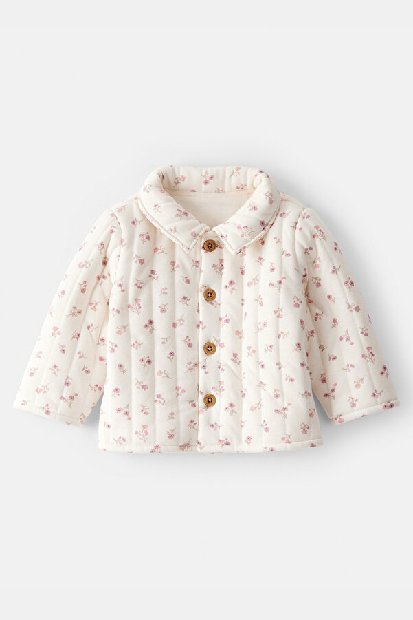 Carter's Kız Bebek Ekru Hırka