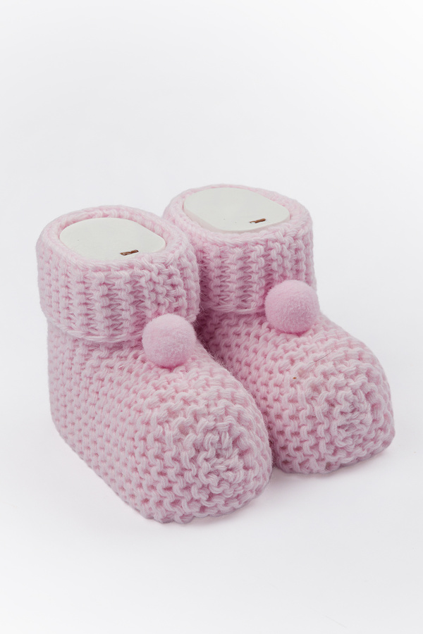 Lui Baby Bebek Patik Triko 0/6 Ay Ponponlu