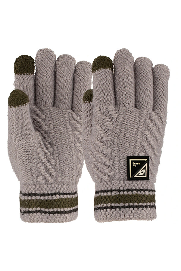 Genel Markalar K25240-08 9-12 Yaş Erkek Çocuk Örme Eldiven