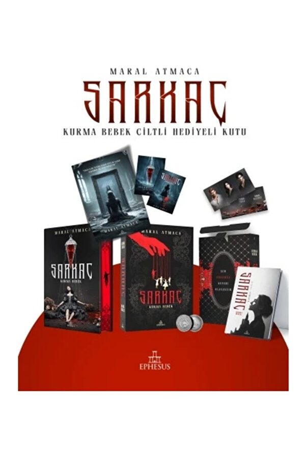 Ephesus Yayınları Sarkaç 1: Kurma Bebek - Özel Baskı Hediyeli Kutu Yan Boyamalı