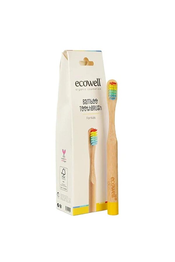 Ecowell Bambu Çocuk Diş Fırçası - Standart Standart