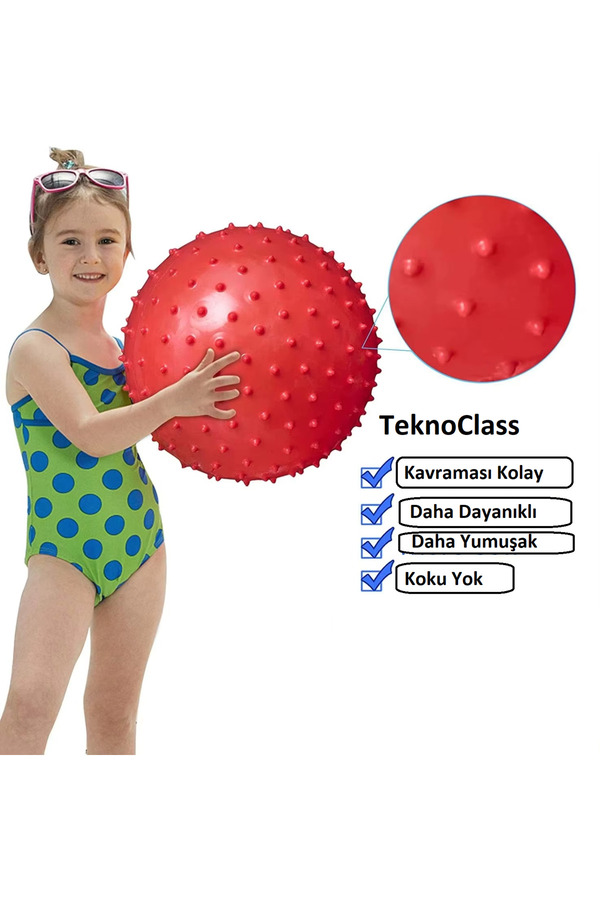 Canderel 20CM Yeni Nesil Oyun Topu Dikenli Top