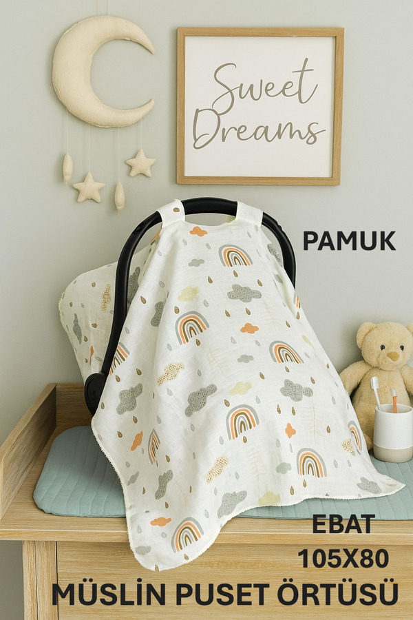 Findlay Baby MÜSLİN PUSET ÖRTÜSÜ