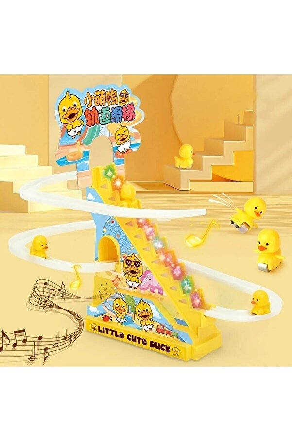 dekan toys Small Duck Dön Dolaş Ördek, Sesli Müzikli Ördek Oyunu, Dön Dolaş Ördek Oyunu