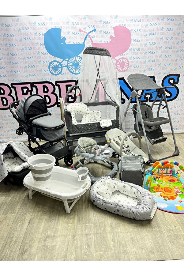 bebemnas Elit Yeni Doğan Bebek Çeyiz Seti Full Set 26 Parça (bebeğiniz için Gerekli olan Her Şey)