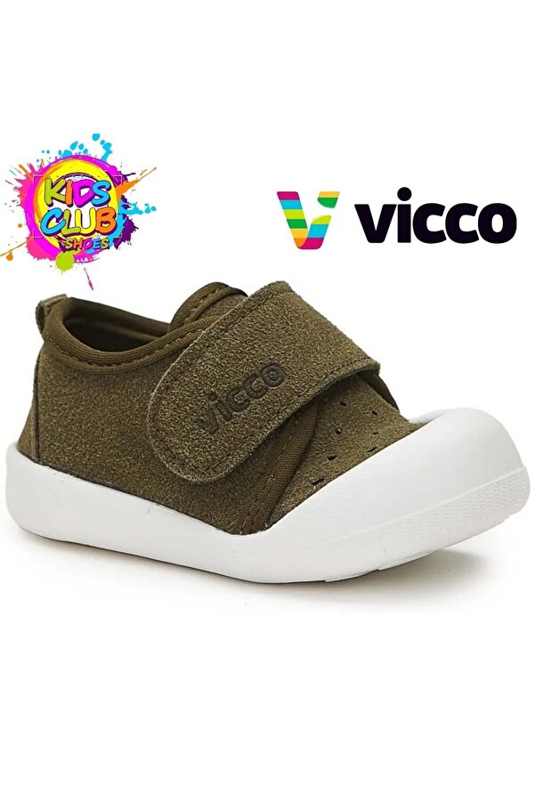 Vicco Anka İlk Adım Bebek Ortopedik Çocuk Spor Ayakkabı HAKİ