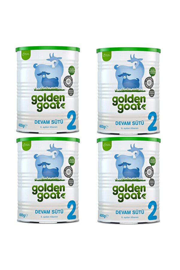 Golden Goat 2 Keçi Devam Sütü 400 gr 4 ADET
