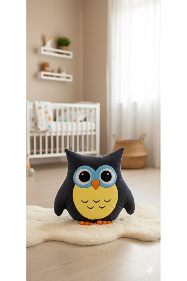 pamela home Baykuş Peluş Hediyelik Yastık