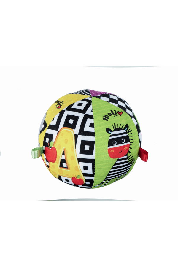 BebeMango Soft Çıngıraklı Top Bebek Oyuncağı