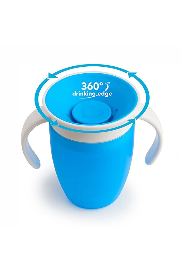 Munchkin Mucize 360° Alıştırma Bardağı 6 Ay+ 207 ml Mavi