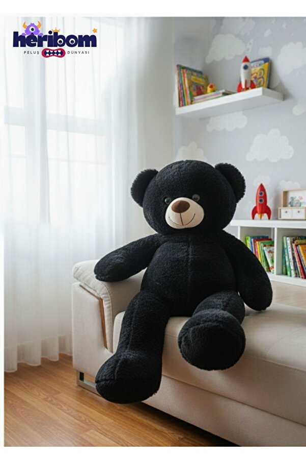 Heribom 90 Cm Peluş Ayı Büyük Boy - Sevgili Hediye- Doğum Günü Hediyesi