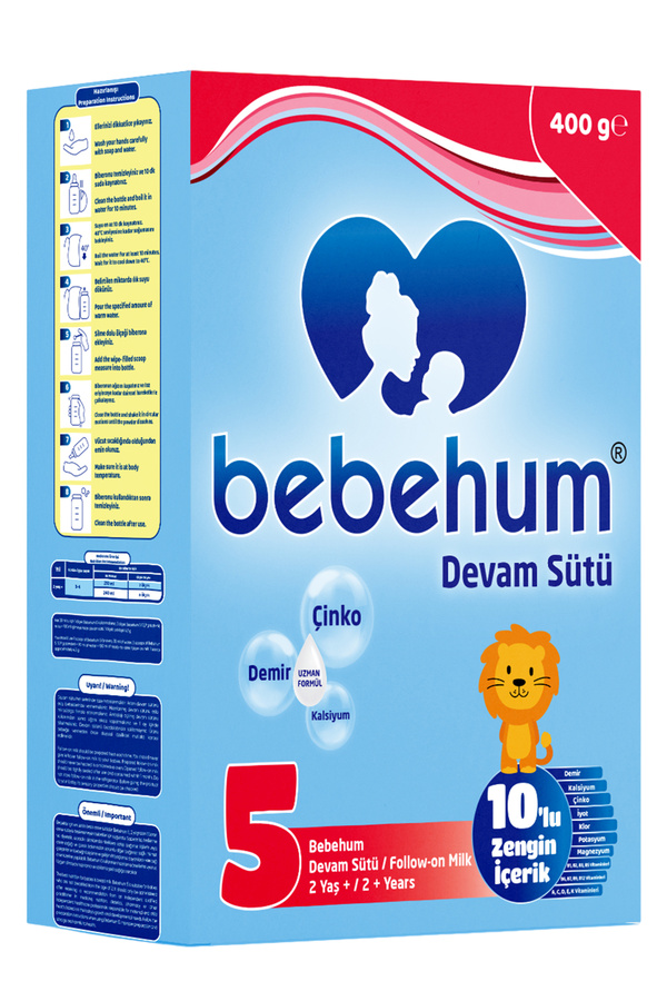 bebegen Bebehum 5 Devam Sütü 400 Gr 2 Yaş+
