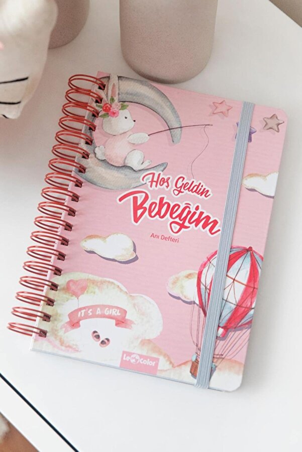 E&D Collection LE COLOR Bebek Anı ve Anne Hamile Günlüğü Albüm Defter Kız