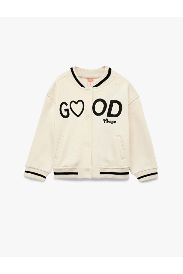 Koton Ekru Kız Bebek Ceket 6WMG60005AK