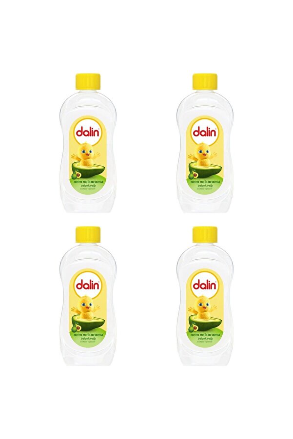 Dalin Nem ve Koruma Avokado Bebek Yağı 4 x 300 ml
