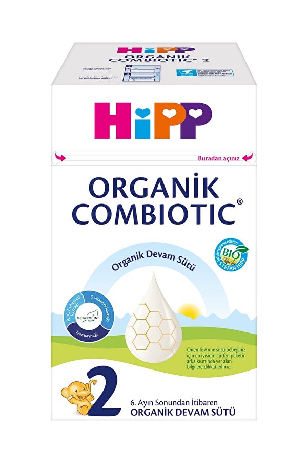 Hipp NO:2 COMBİOTİC DEVAM BEBEK SÜTÜ 800 GR 1 ADET