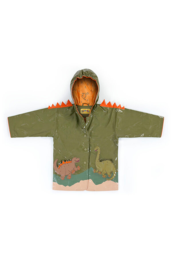 Panço Kidorable Erkek Bebek Dinozor Yağmurluk