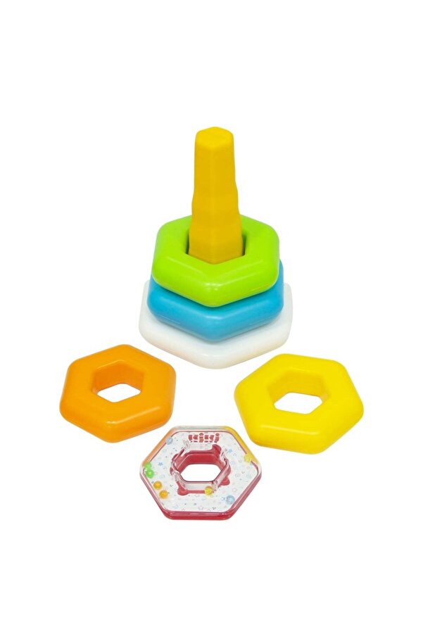 NW NessiWorld Altıgen Renkli Halkalar