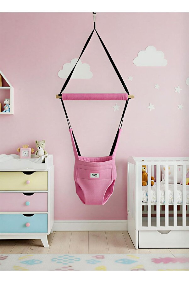 CKM Baby Hoppala Zıpzıp , Bebek Gelişimine Etkili , Yaylı Yüz Korumalı Bebek Salıncağı